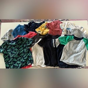 Lot 2T Toddler Boy Shirts Old Navy GAP Cat and Jack